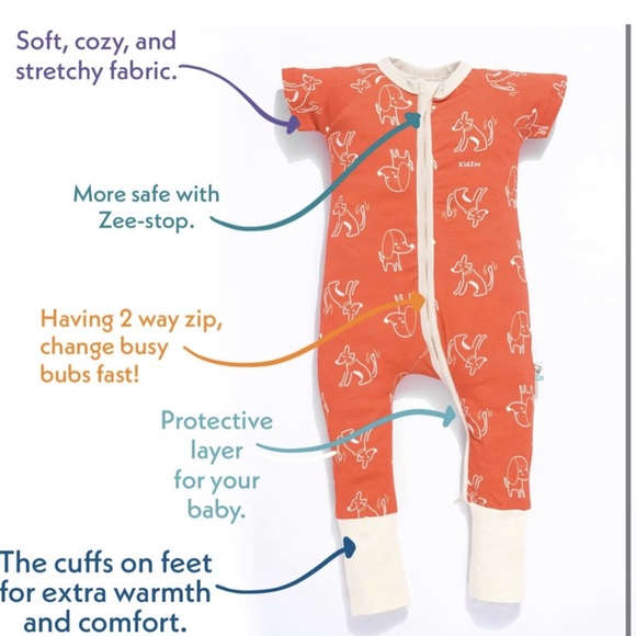 Kidzee Puppy Collection Playsuit 🔴 - Picture 5 of 8